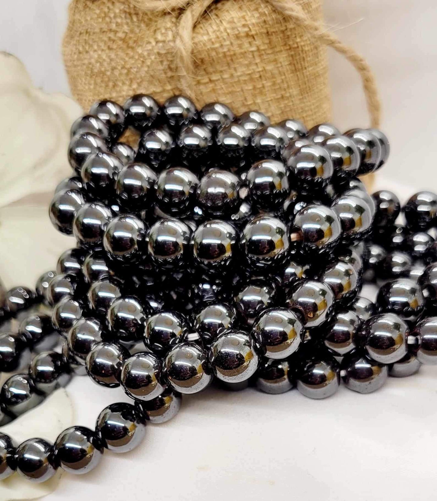 Gun Metal Bracelet Set