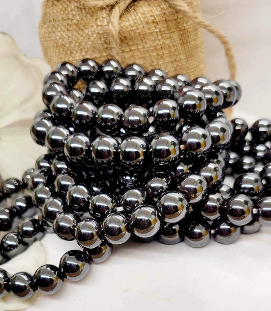 Gun Metal Bracelet Set